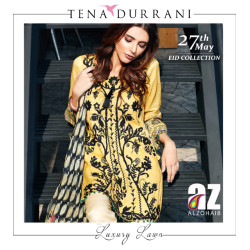 Tena Durrani by Al Zohaib Luxury Lawn Collection 2016